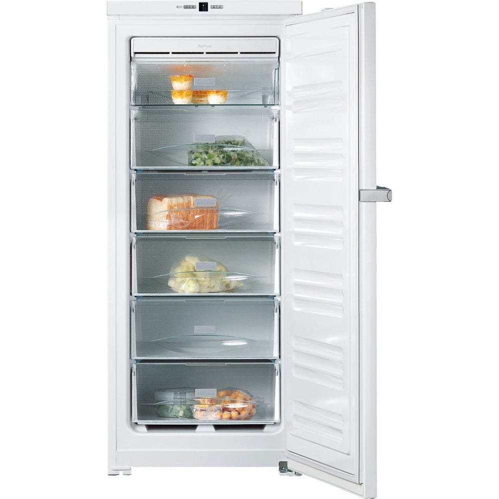 Miele FN24062WS Frost Free Tall Freezer Upright Freezer - White - Atlantic Electrics - 39478268592351 