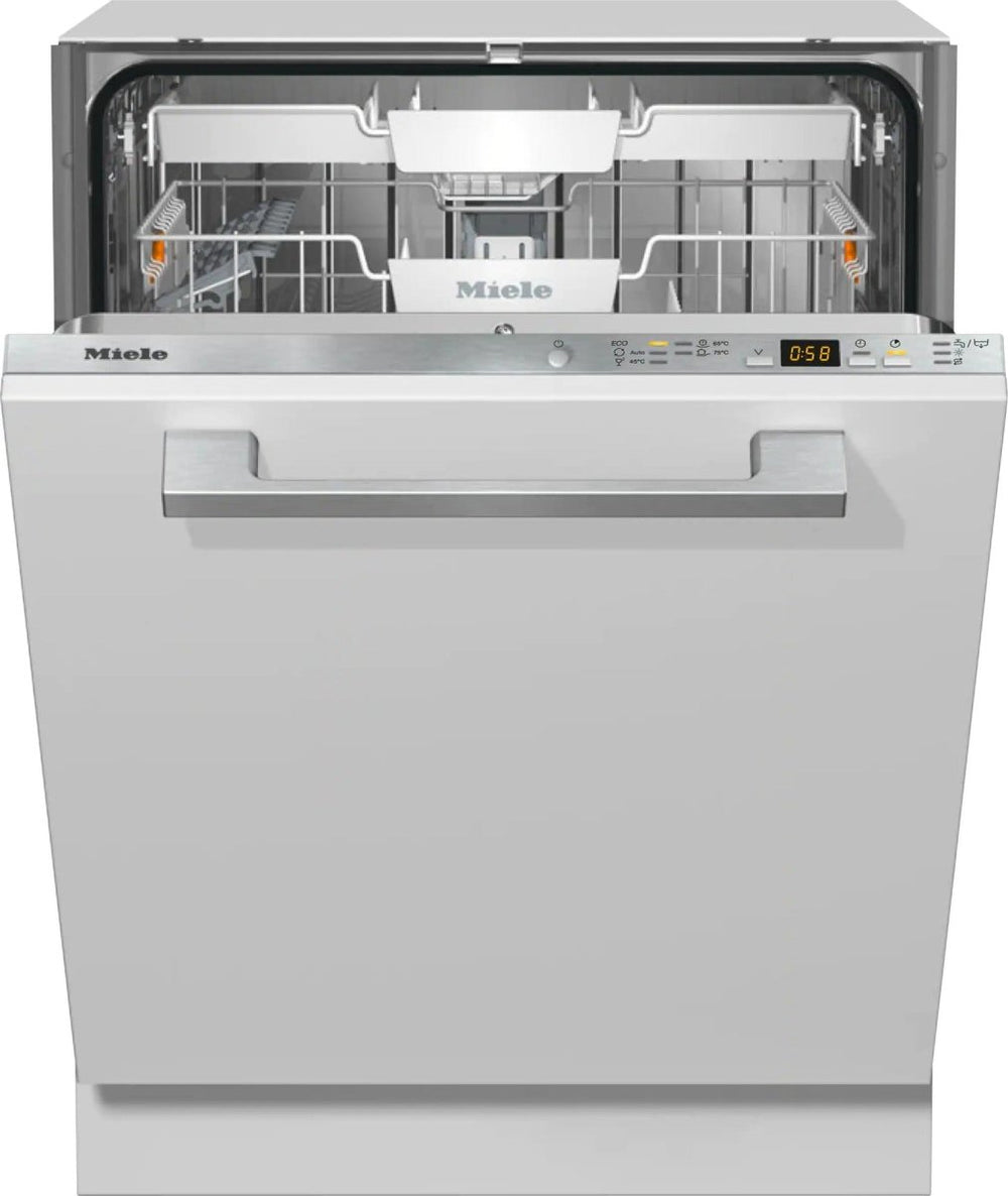 Miele G5150SCVI Active Fully Integrated Dishwasher with Hot Water Connection, 59.8cm Wide - Stainless Steel | Atlantic Electrics - 41559251583199 