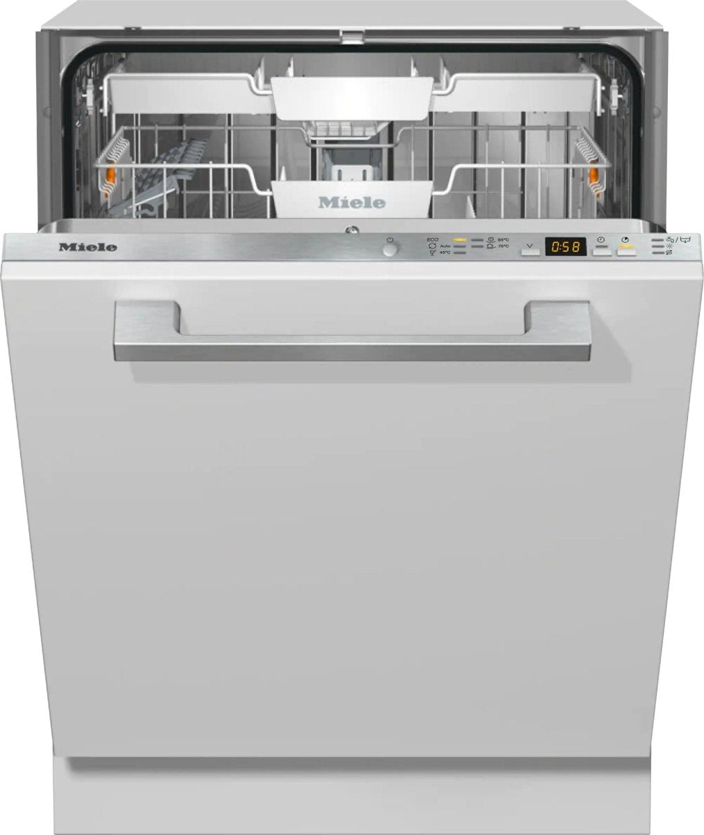 Miele G5150SCVI Active Fully Integrated Dishwasher with Hot Water Connection, 59.8cm Wide - Stainless Steel | Atlantic Electrics