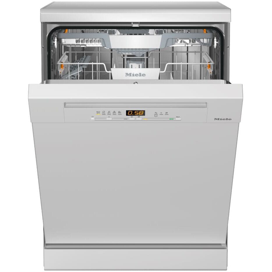 Miele G5210SC 14 Place Full-size Dishwasher White - Atlantic Electrics - 39478266659039 