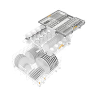 Thumbnail Miele G5260SCVi Active Plus Fully Integrated Dishwasher, 14 Place Settings - 40157535437023