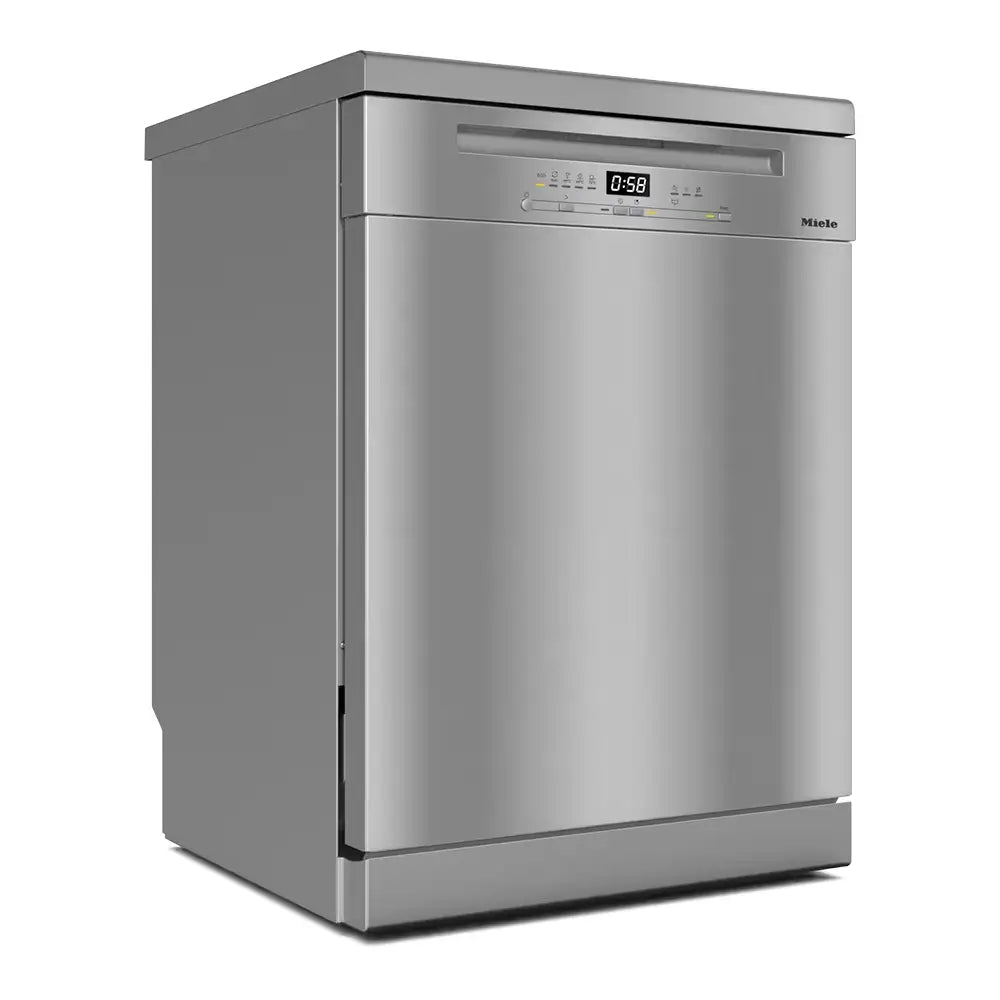 Miele G5310SC-CLST Front Active Plus Freestanding Dishwasher, AutoOpen Drying, 59.8cm Wide - CleanSteel Front | Atlantic Electrics