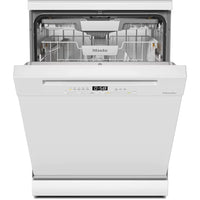 Thumbnail Miele G5310SCWH Active Plus Freestanding Dishwasher, Hot Water Connection, 59.8cm Wide - 41437829628127