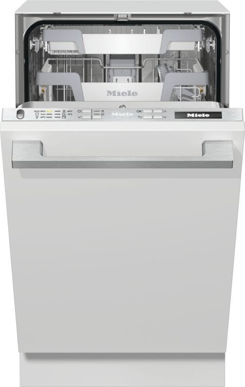 Miele G5690-SCVI Fully Integrated Dishwasher, 45 Cm, Autoopen Drying, Quick Powerwash - Stainless Steel | Atlantic Electrics