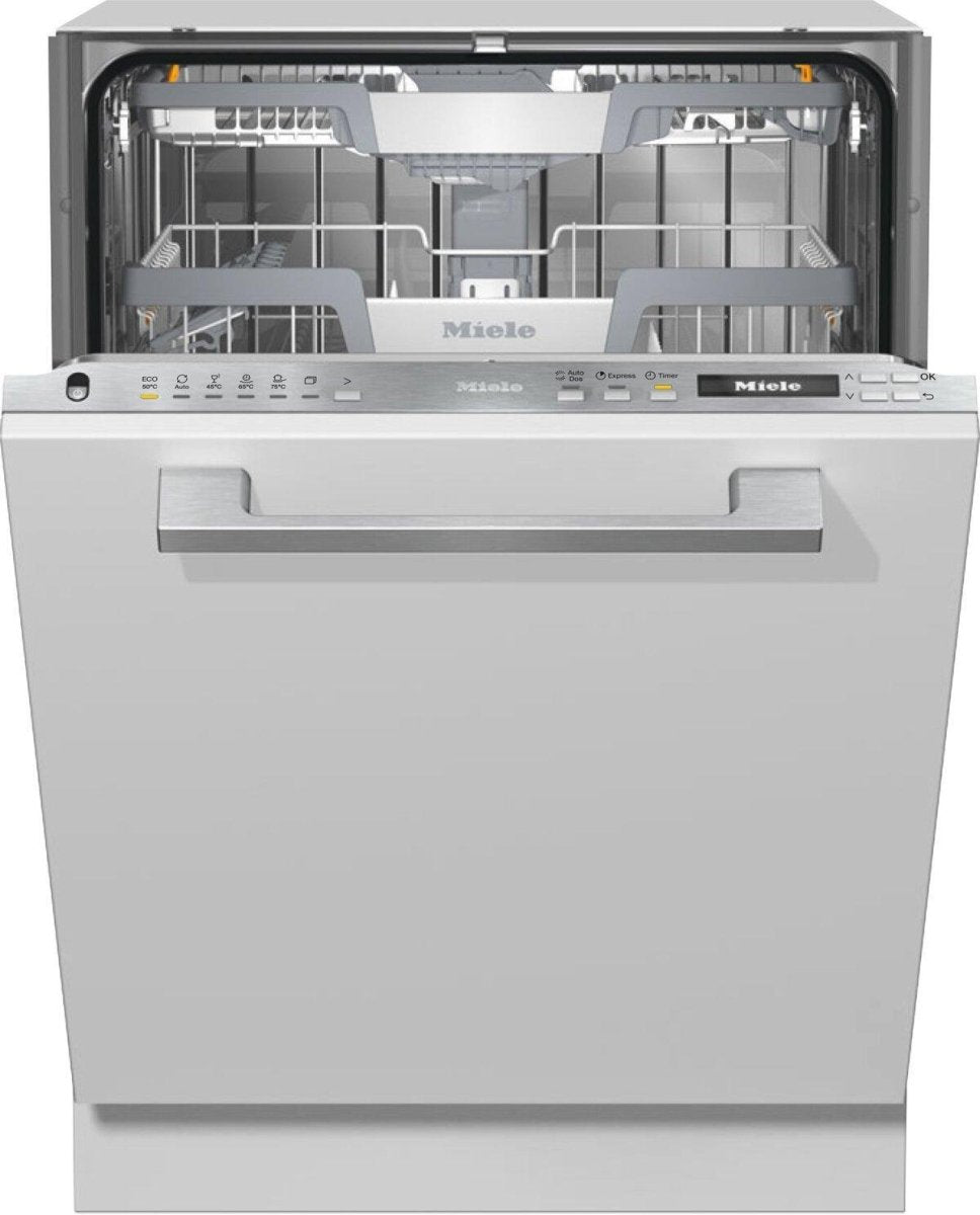 Miele G7165-SCVI-XXL Fully Integrated Dishwasher, AutoDos with Integrated PowerDisk, 59.8cm Wide - Stainless Steel - Atlantic Electrics - 41468272148703 
