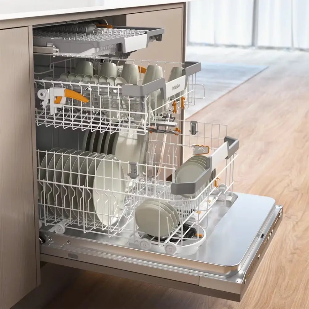 Miele G7191SCVI Built-In 60CM Fully Integrated Dishwasher AutoDos with PowerDisk | Atlantic Electrics - 41617638916319 