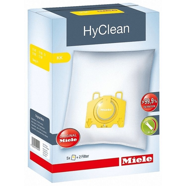 Miele HyClean KK Dust Bag Pack (5 DustBags + 2 Filters) - Atlantic Electrics - 39478270132447 