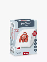 Thumbnail Miele HyClean Pure FJM Dust Bag Pack (4 Dust Bags + 2 Filters) For Compact Vacuum Cleaners | Atlantic Electrics- 41663351718111