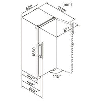 Thumbnail Miele K28202 Freestanding Fridge, A++ Energy Rating, 60cm Wide, Clean Steel - 39478270984415