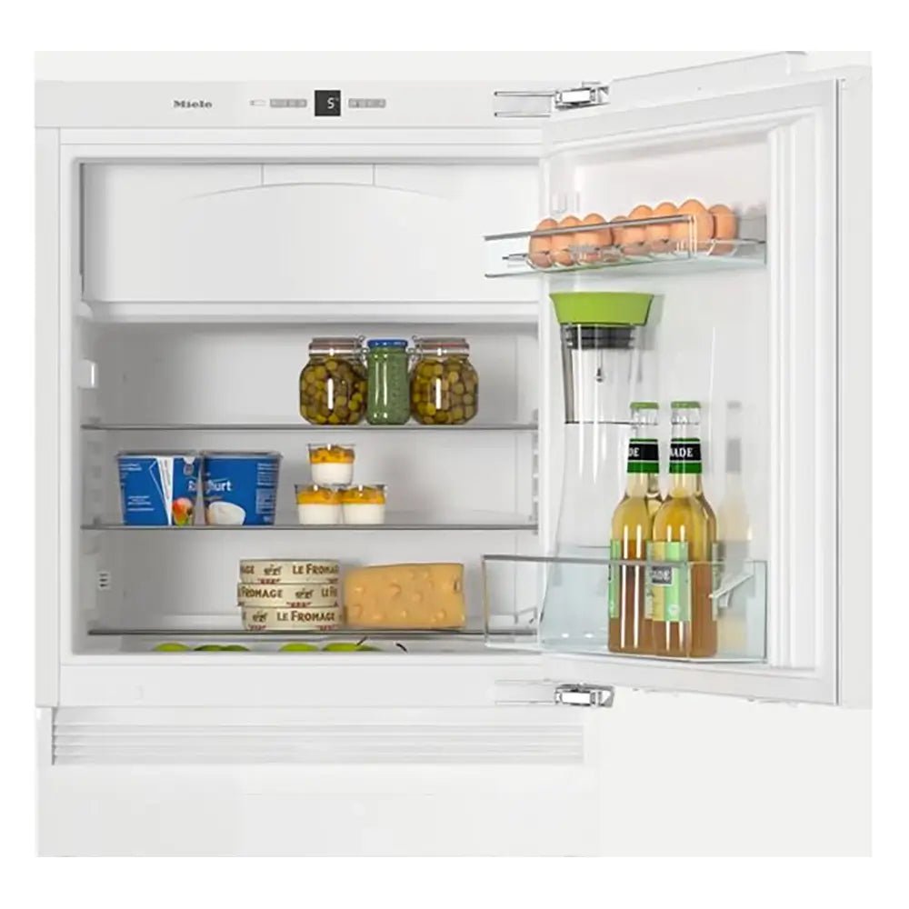 Miele K31242UIF-1 105 Litre Integrated Undercounter Fridge with IceBox, AutoDefrost - Fixed Hinge | Atlantic Electrics - 41410555969759 