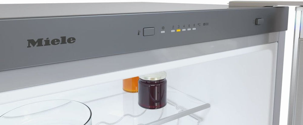 Miele KD4072E 186cm 70/30 Frost Free Fridge Freezer - Silver | Atlantic Electrics - 39915505975519 