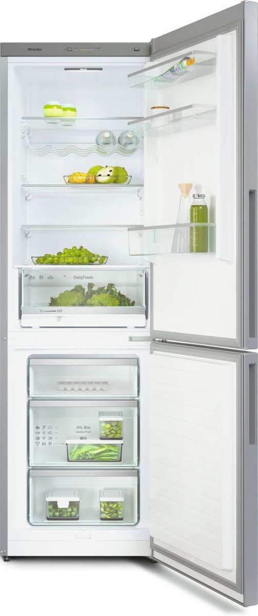 Miele KD4072E 186cm 70/30 Frost Free Fridge Freezer - Silver | Atlantic Electrics - 39915505909983 