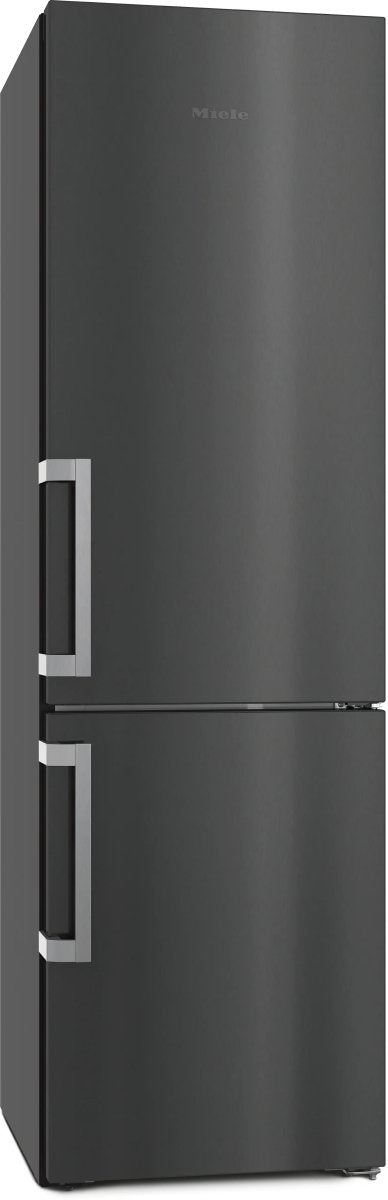 Miele KFN4795DD 372 Litre Freestanding Fridge-Freezer with DailyFresh and NoFrost - BlackSteel Door | Atlantic Electrics