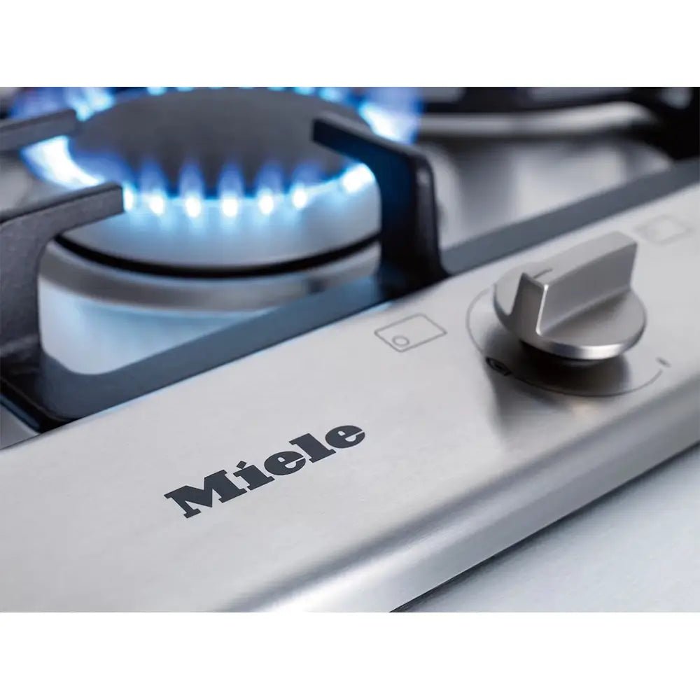 Miele KM2010SS 4 Burner 65cm Gas Hob Stainless Steel | Atlantic Electrics - 41590361161951 