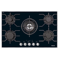 Thumbnail Miele KM3034 806mm wide, 5 zone gas hob with wok burner - 39478271115487