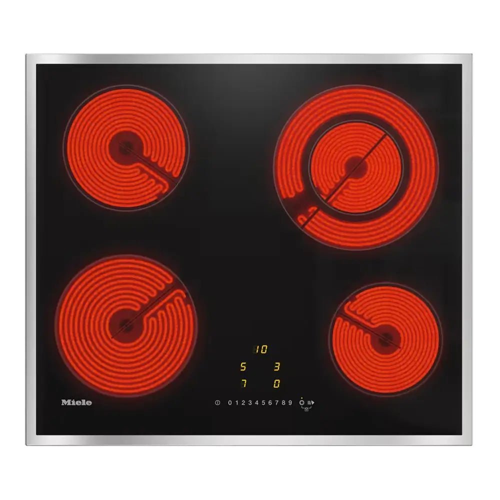 Miele KM6520FR 57cm Ceramic Hob - Black | Atlantic Electrics