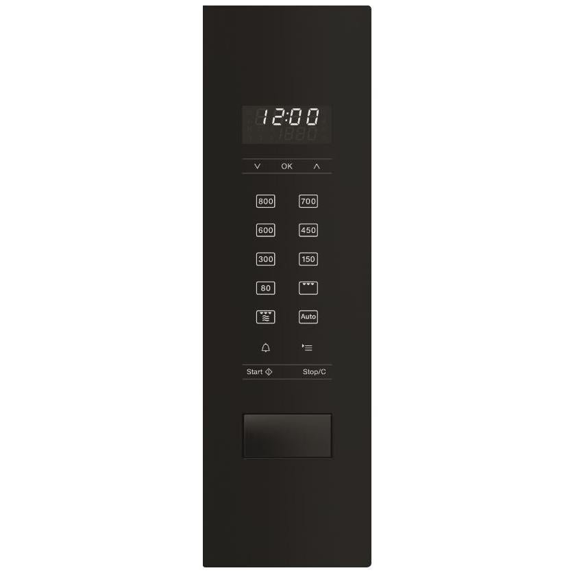 Miele M2224SC 17 Litre Built-In Microwave Oven with Integrated Quartz Grill, Sensor Controls, 49.5cm Wide - Obsidian Black | Atlantic Electrics
