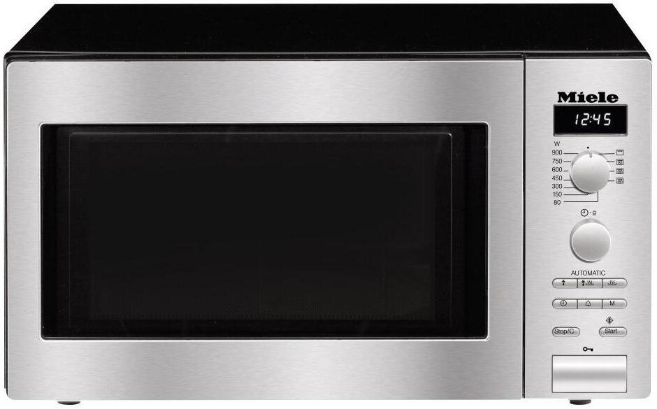 Miele M6012SC-CLST 26 Litre Freestanding Microwave Oven, 900W, 52cm Wide - Stainless Steel - Atlantic Electrics - 41437830971615 