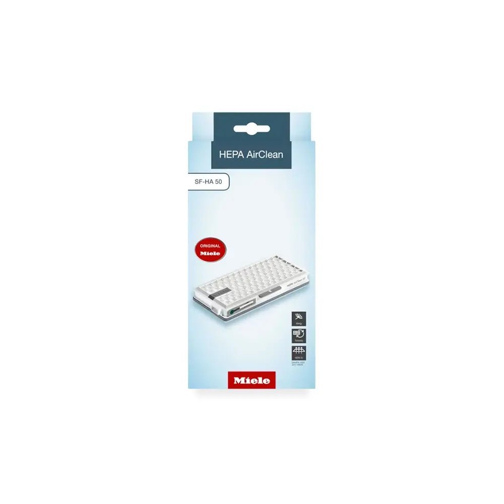 Miele SFHA50 HEPA AirClean Filter with TimeStrip® for Vacuum Cleaner | Atlantic Electrics - 41590361424095 