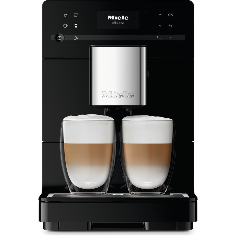 Miele Silence CM5310 Built In Bean to Cup Coffee Machine - Obsidian Black | Atlantic Electrics - 41364368195807 