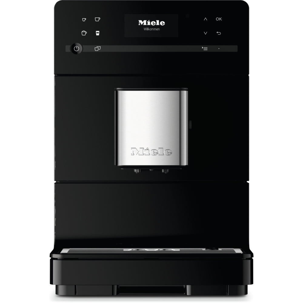 Miele Silence CM5310 Built In Bean to Cup Coffee Machine - Obsidian Black | Atlantic Electrics - 41364368294111 