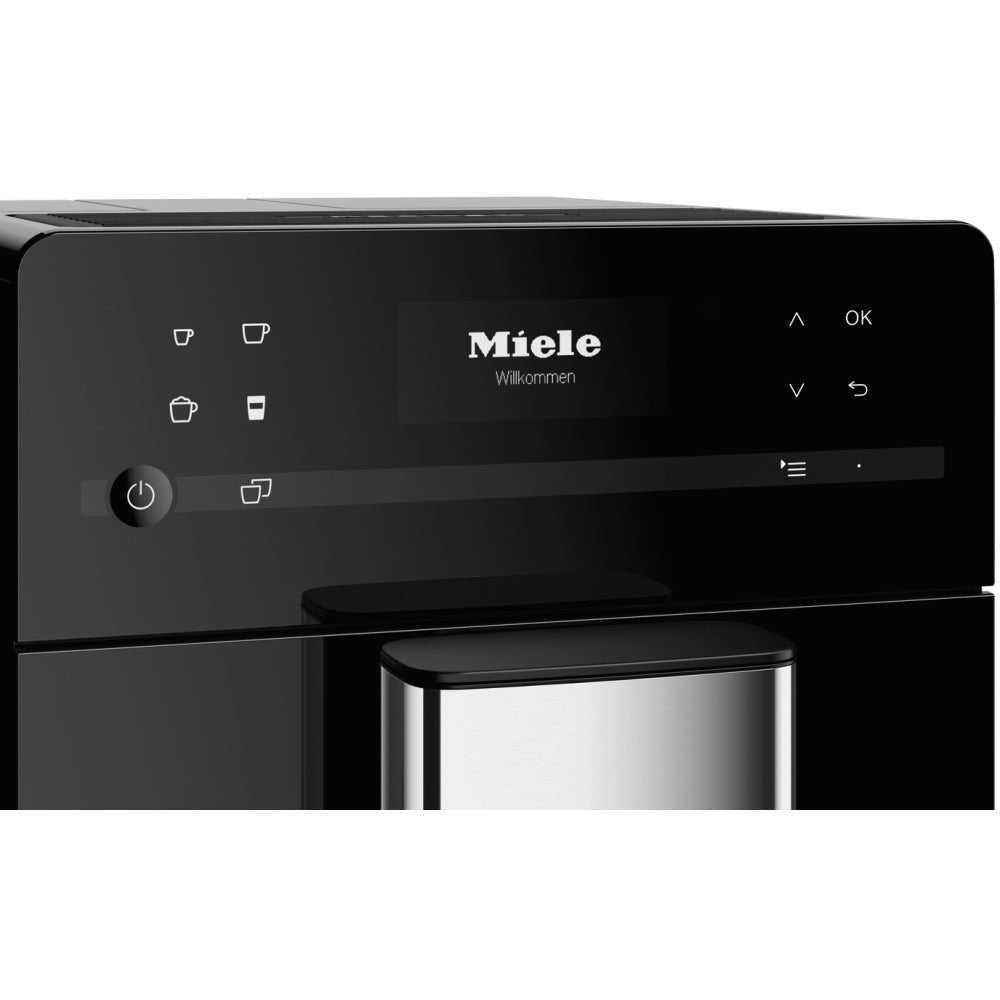 Miele Silence CM5310 Built In Bean to Cup Coffee Machine - Obsidian Black - Atlantic Electrics - 41364368326879 
