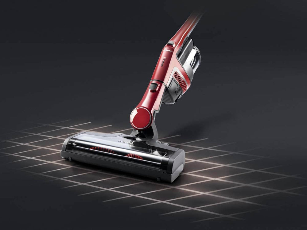 Miele Triflex HX1 Cordless Stick Vacuum Cleaner - 60 Minute,0.5 litres Dust Capacity, 4 Hrs Charge Time - Red - Atlantic Electrics - 39478275801311 