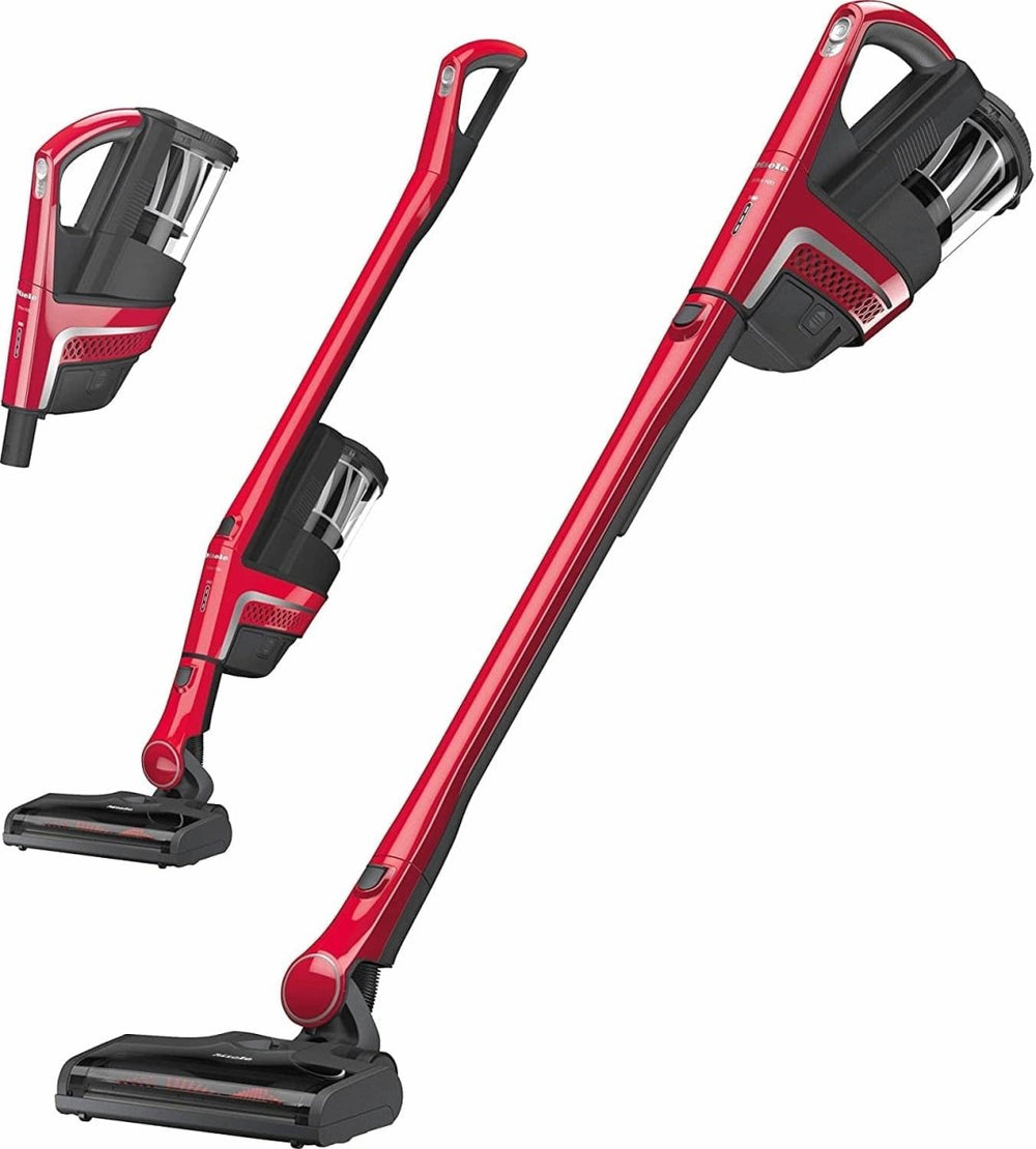 Miele Triflex HX1 Cordless Stick Vacuum Cleaner - 60 Minute,0.5 litres Dust Capacity, 4 Hrs Charge Time - Red - Atlantic Electrics - 39478275440863 