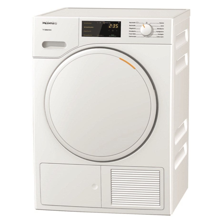 Miele TSB143WP 7kg Heat Pump Freestanding Tumble Dryer - White - Atlantic Electrics - 39478274588895 