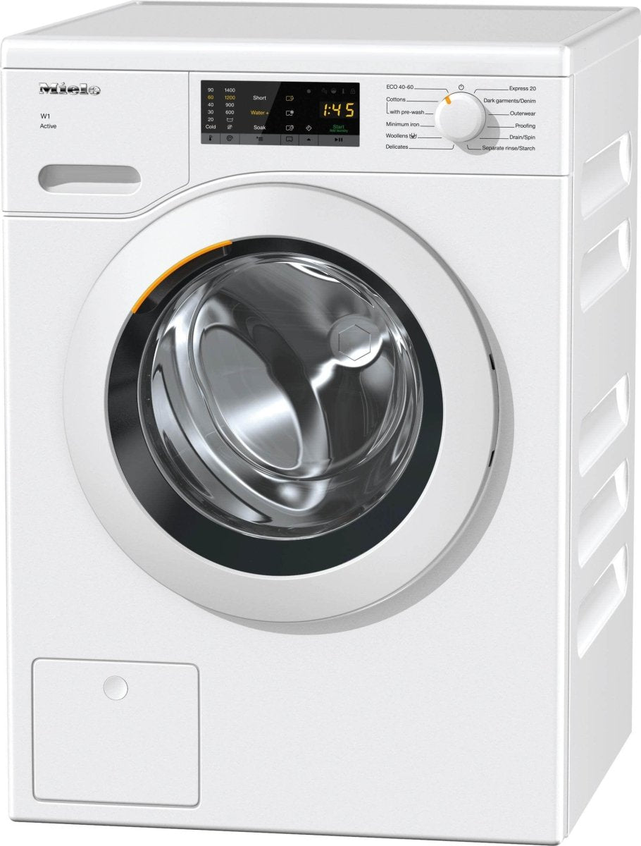 Miele WCA020 7kg 1400rpm Freestanding Washing Machine In White | Atlantic Electrics - 39478276817119 