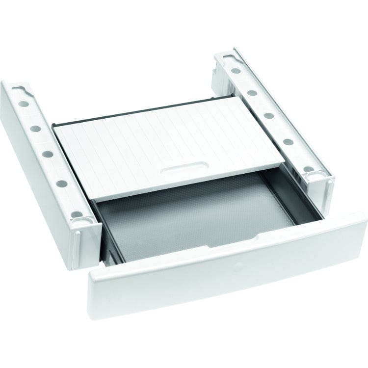 Miele WTV512 Washer-Dryer Stacking Kit For All White - Chrome W1 Wm + All White T1 Dryers | Atlantic Electrics - 39478278848735 