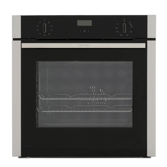 Neff B1ACE4HN0B Electric CircoTherm Single Oven Oven - BLACK-STEEL | Atlantic Electrics