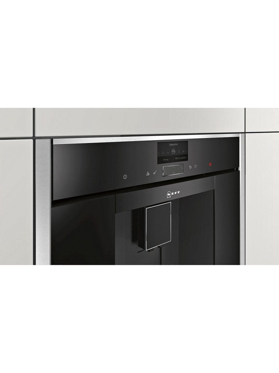 Neff C17KS61HO Fully Automatic Built-in Coffee Machine With Touch Controls & Home Connect - Black | Atlantic Electrics
