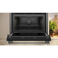 Thumbnail Neff C24MR21G0B Built In Compact Oven with microwave function - 40472283578591