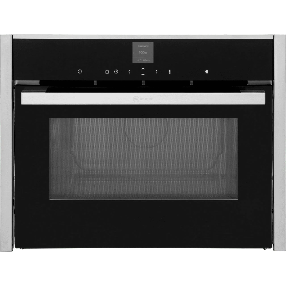 Neff N70 C17UR02N0B 900W 36L Built-In Microwave - Stainless steel | Atlantic Electrics