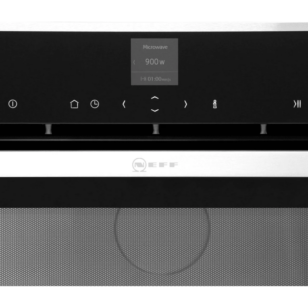 Neff N70 C17UR02N0B 900W 36L Built-In Microwave - Stainless steel | Atlantic Electrics - 40598291513567 