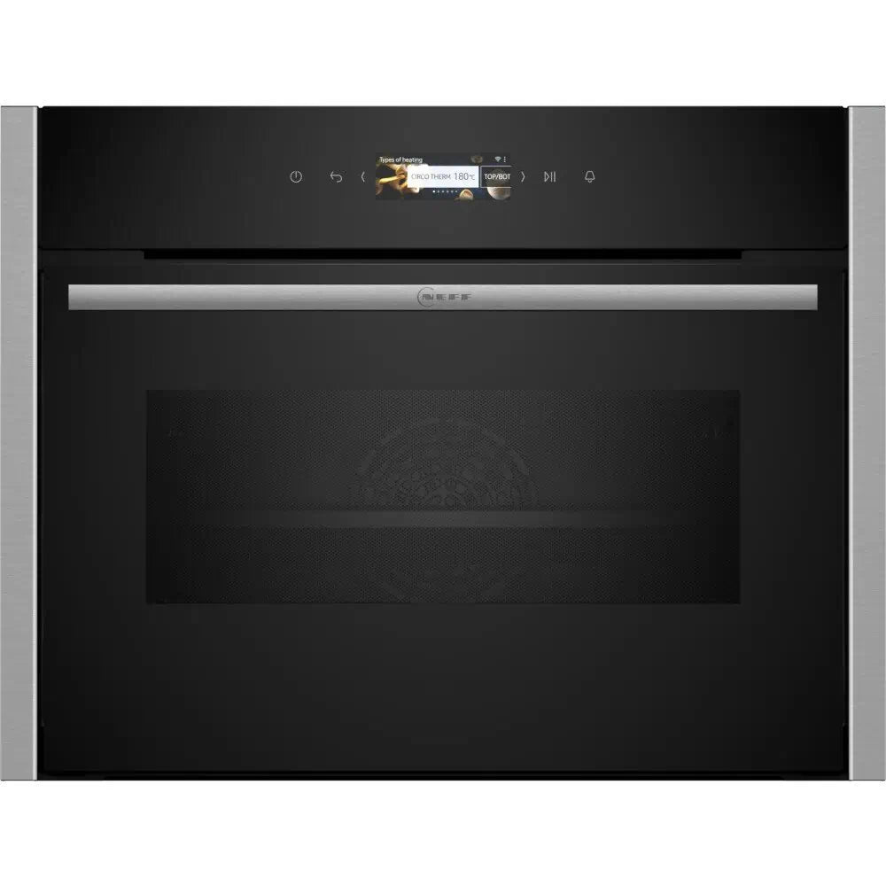 Neff N70 C24MR21N0B Built In Electric Compact Oven with Microwave, Stainless Steel | Atlantic Electrics