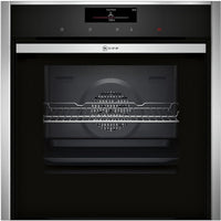 Thumbnail NEFF N90 Slide&Hide B58CT68N0B Built In Electric Single Oven Stainless Steel A Rated - 39478284648671