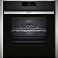 Thumbnail NEFF N90 Slide&Hide B58CT68N0B Built In Electric Single Oven Stainless Steel A Rated - 39478284648671