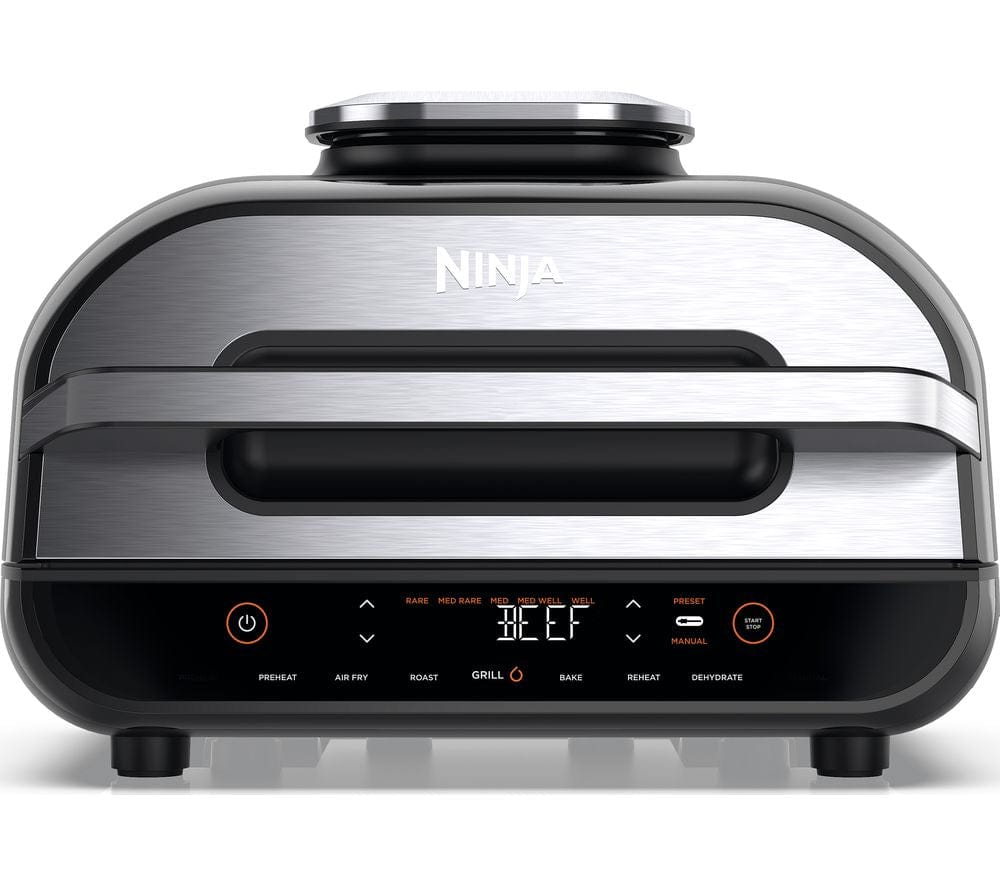 Ninja AG551UK Foodi MAX Health Grill & Air Fryer Black/Stainless Steel | Atlantic Electrics - 39478298902751 