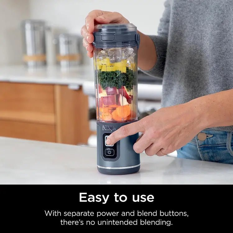 Ninja Blast BC151UKNV Cordless Portable Blender - Denim Blue | Atlantic Electrics - 40556322685151 