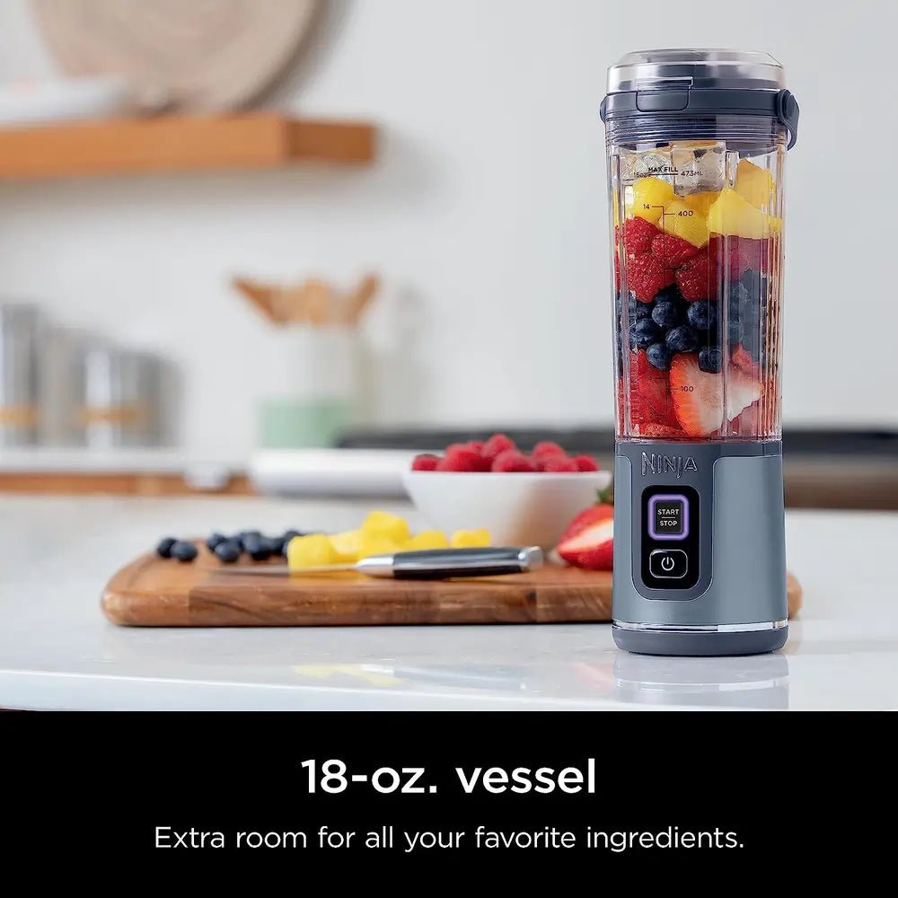 Ninja Blast BC151UKNV Cordless Portable Blender - Denim Blue | Atlantic Electrics - 40556322717919 