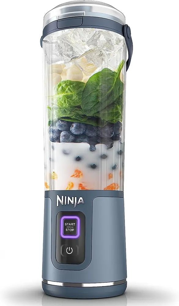Ninja Blast BC151UKNV Cordless Portable Blender - Denim Blue | Atlantic Electrics - 40556322488543 