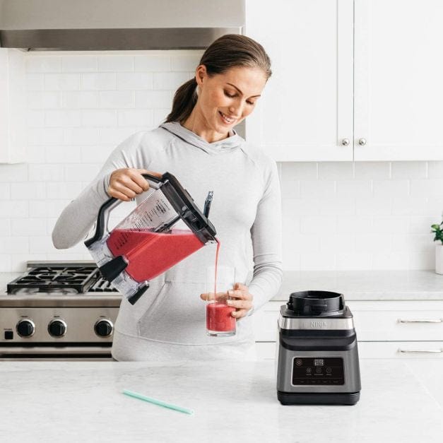 Ninja BN750UK 2-in-1 Blender with Auto-iQ - Black-Sliver | Atlantic Electrics - 39478299721951 