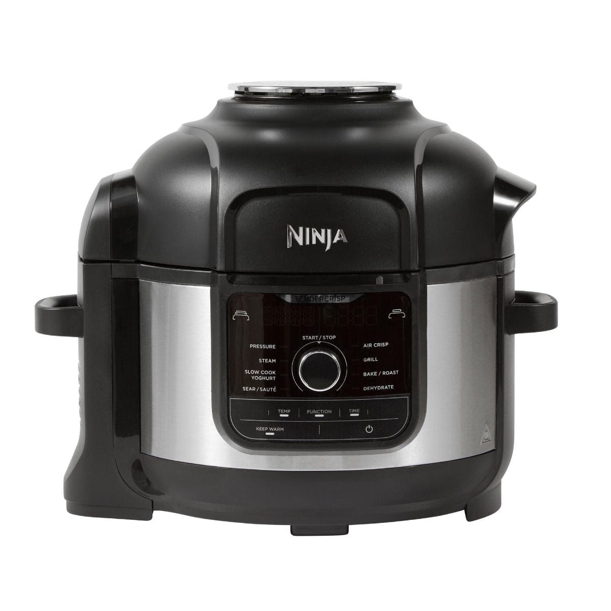 Ninja Foodi 9-in-1 Multi-Cooker 6L OP350UK Black-Silver | Atlantic Electrics