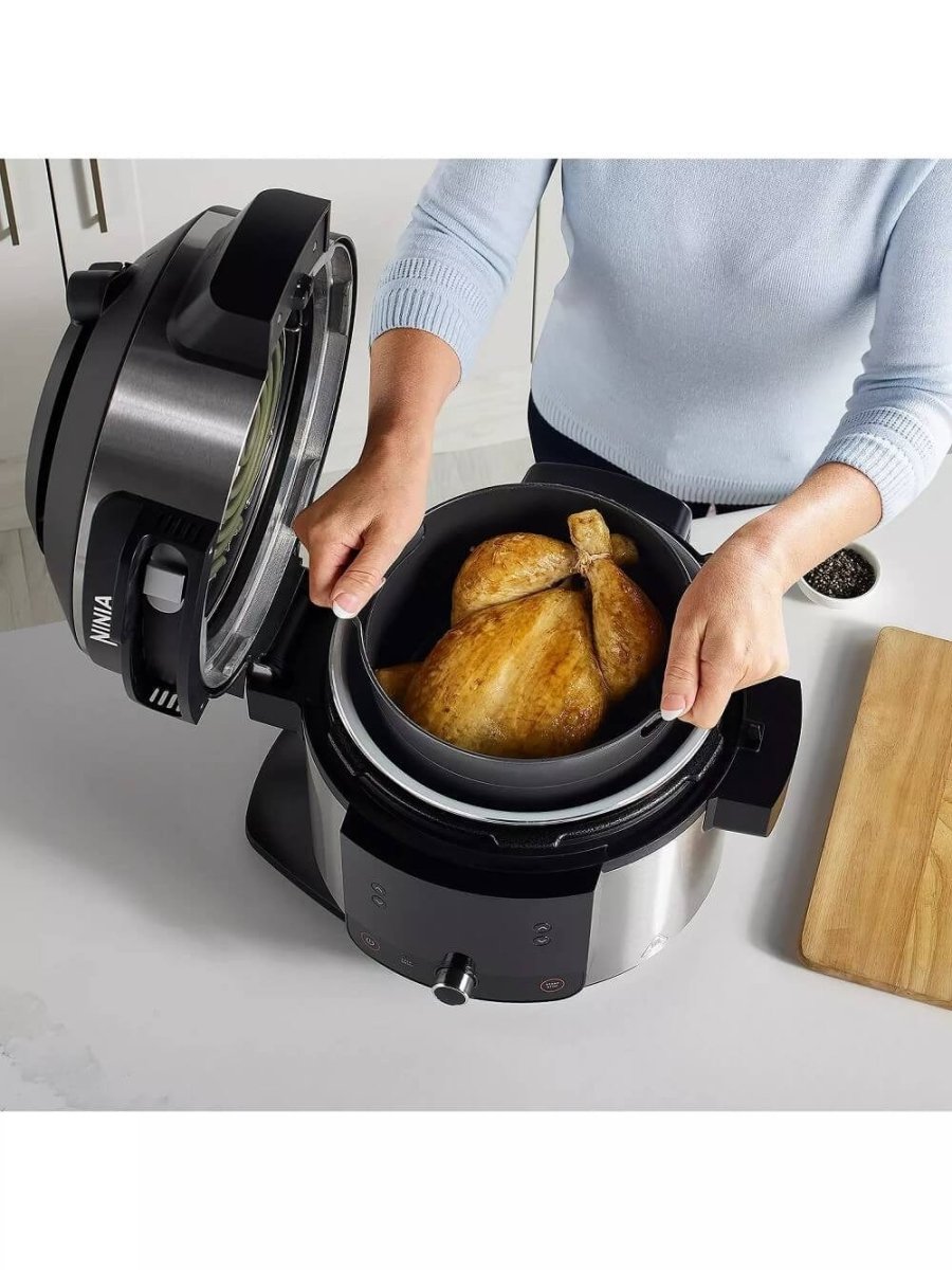 Ninja Foodi OL550UK 11-in-1 SmartLid Multi-Cooker 6L Black | Atlantic Electrics - 39478297657567 