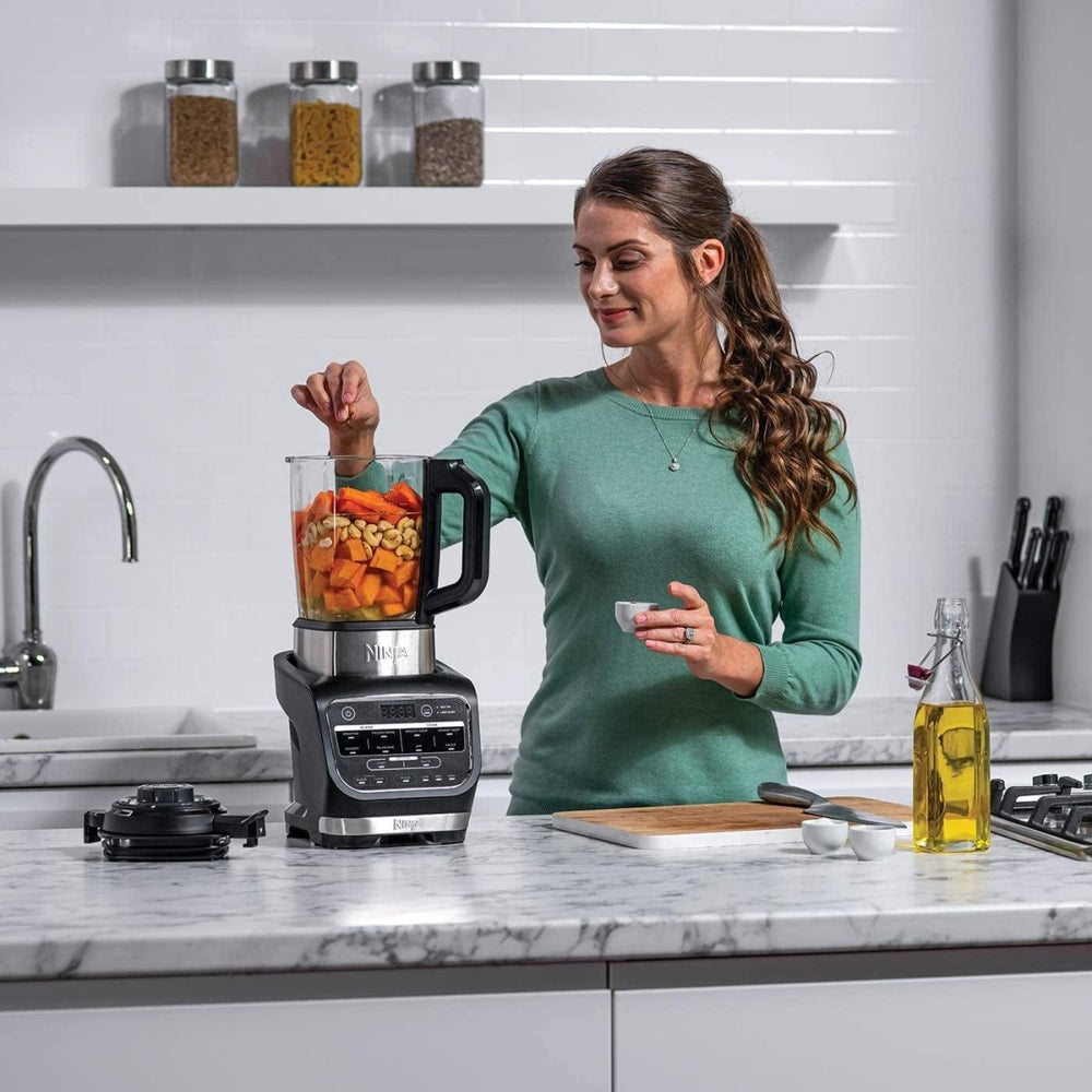 Ninja HB150UK Hot and Cold Blender and Soup Maker Stainless Steel | Atlantic Electrics - 39478301786335 