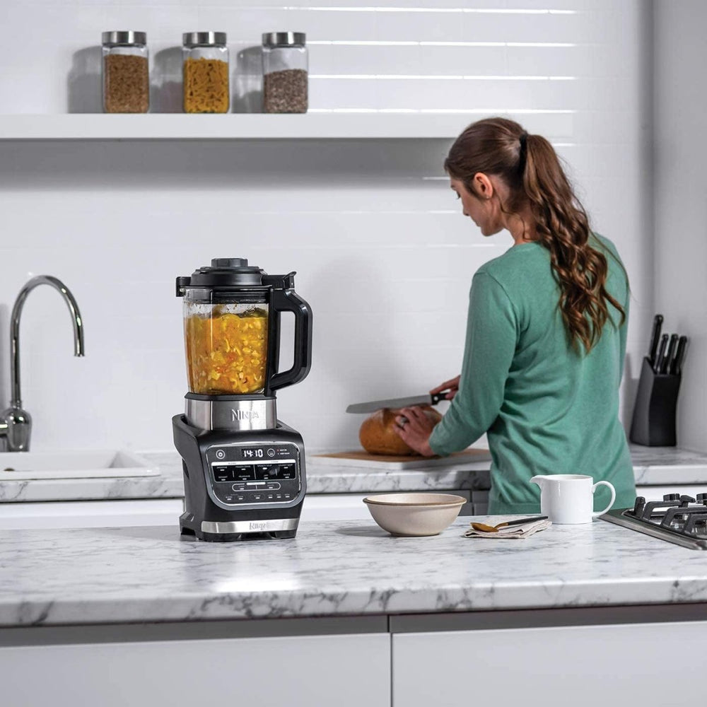 Ninja HB150UK Hot and Cold Blender and Soup Maker Stainless Steel | Atlantic Electrics - 39478301720799 