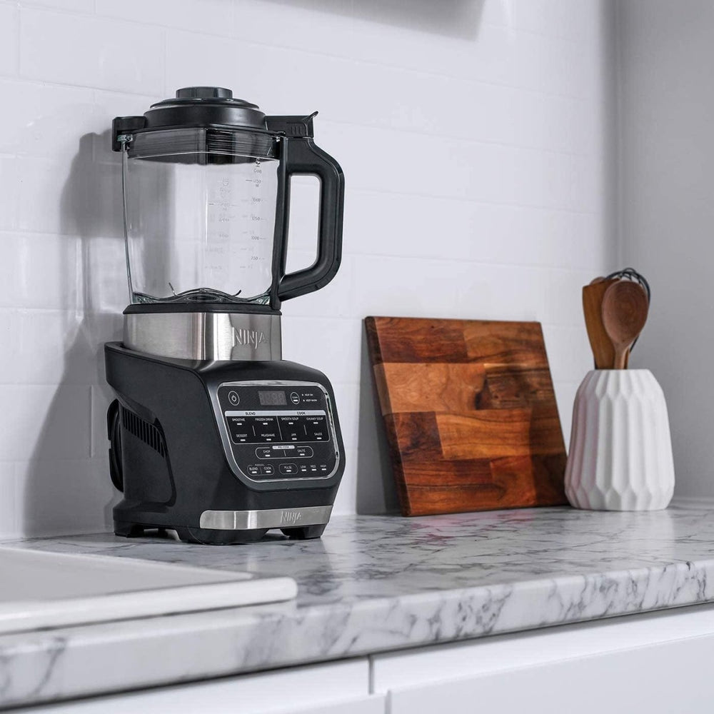 Ninja HB150UK Hot and Cold Blender and Soup Maker Stainless Steel | Atlantic Electrics - 39478301884639 