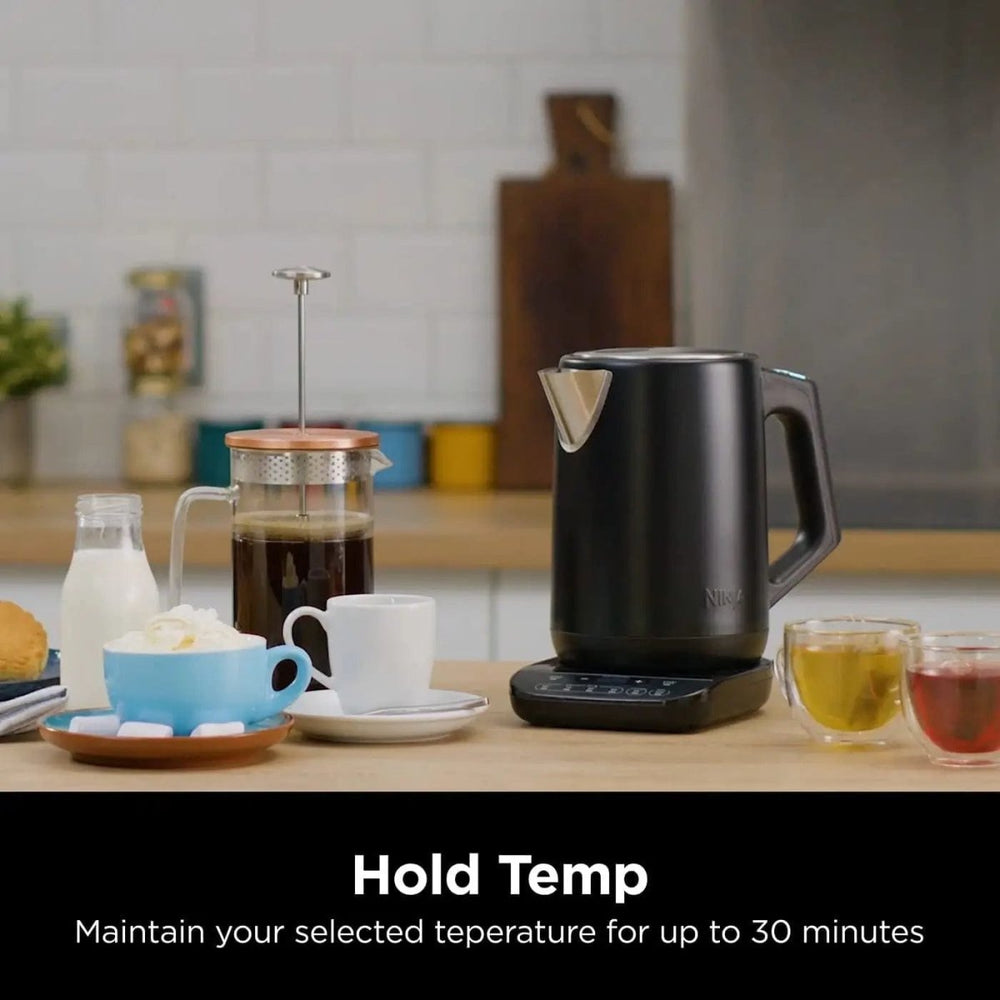 Ninja KT200UK 1.7 Litre Cordless Jug Kettle - Black | Atlantic Electrics - 39478301032671 